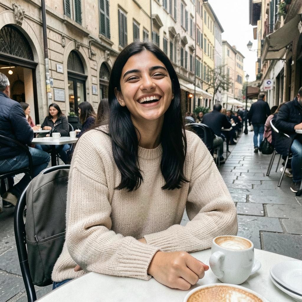 Ananya R., student from India studying in Bologna