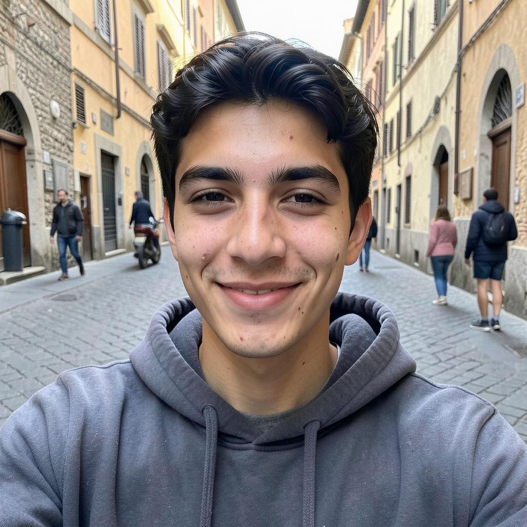 Lucas M., student from Brazil studying in Milan